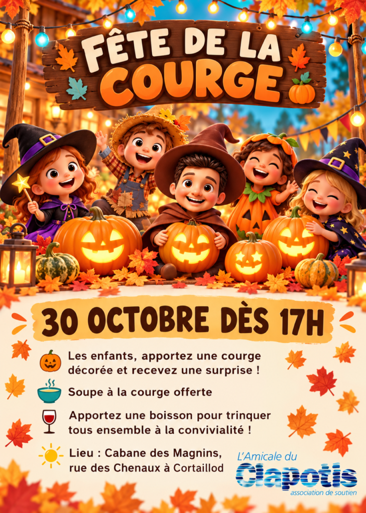 Fête de la courge flyer fête de la courge 2026